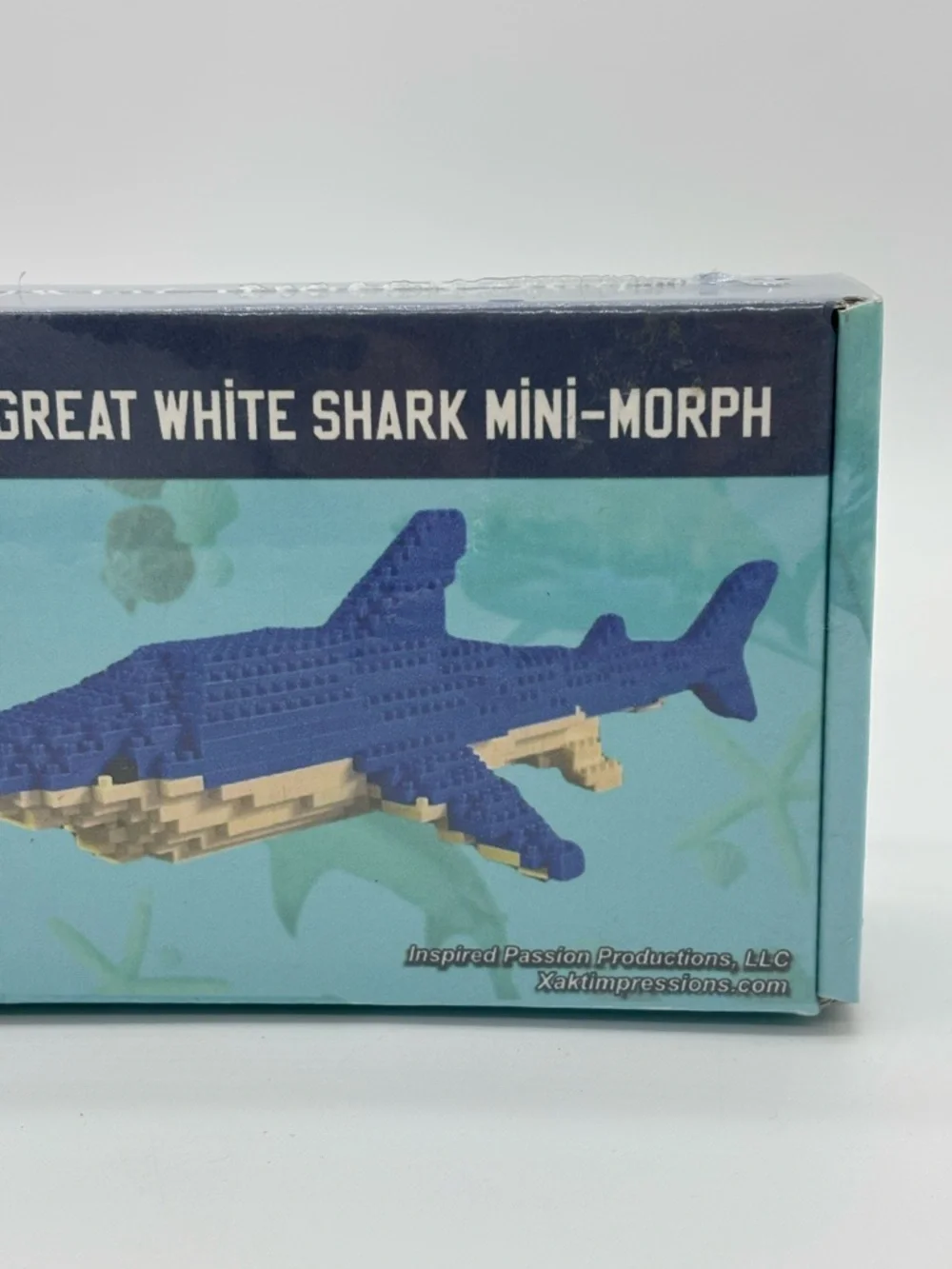 Great White Shark Mini Morph Building Blocks Set 482 Pieces Micro Blocks Toy Kit
